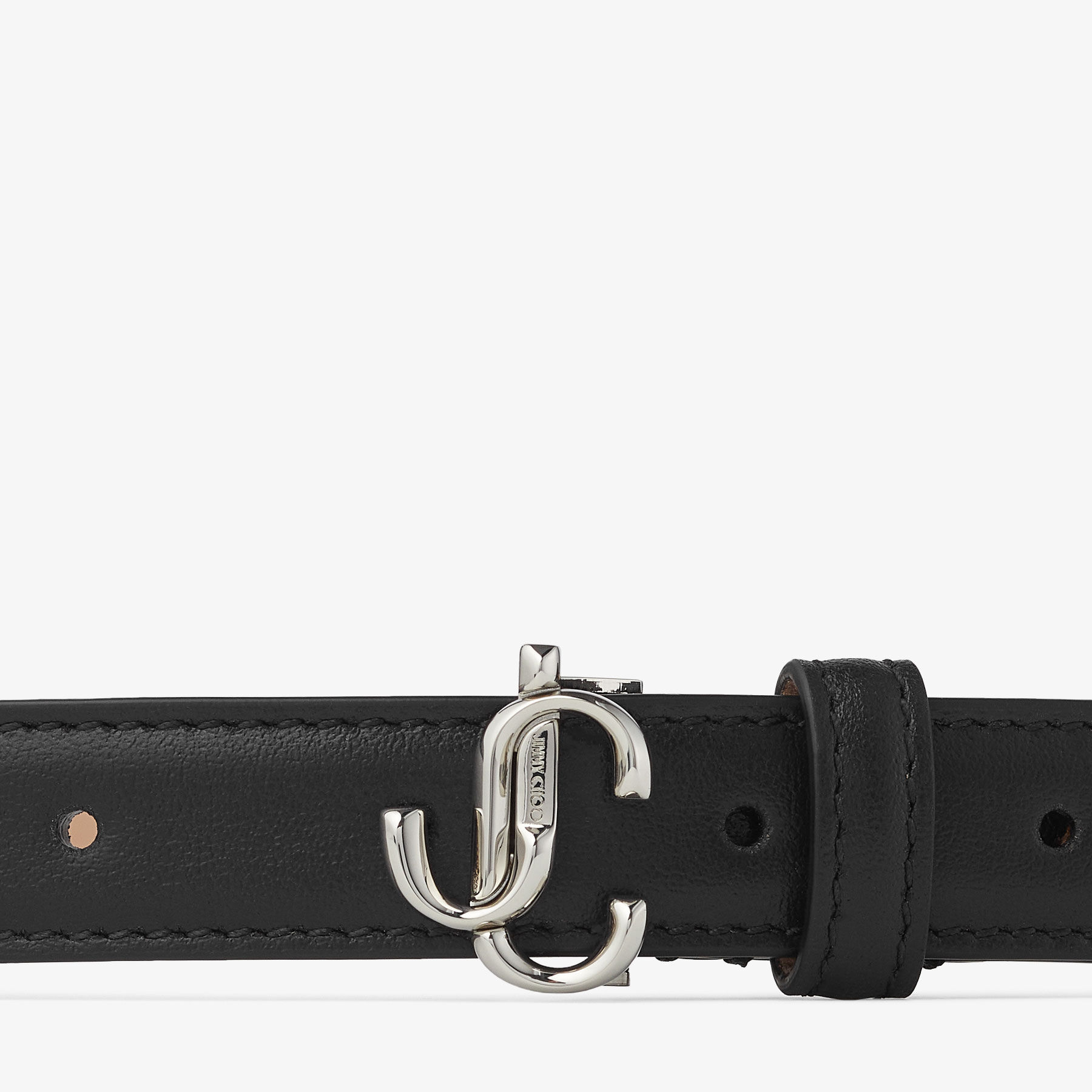 MINI HELINA | Black Smooth Leather Mini Belt | Autumn Collection