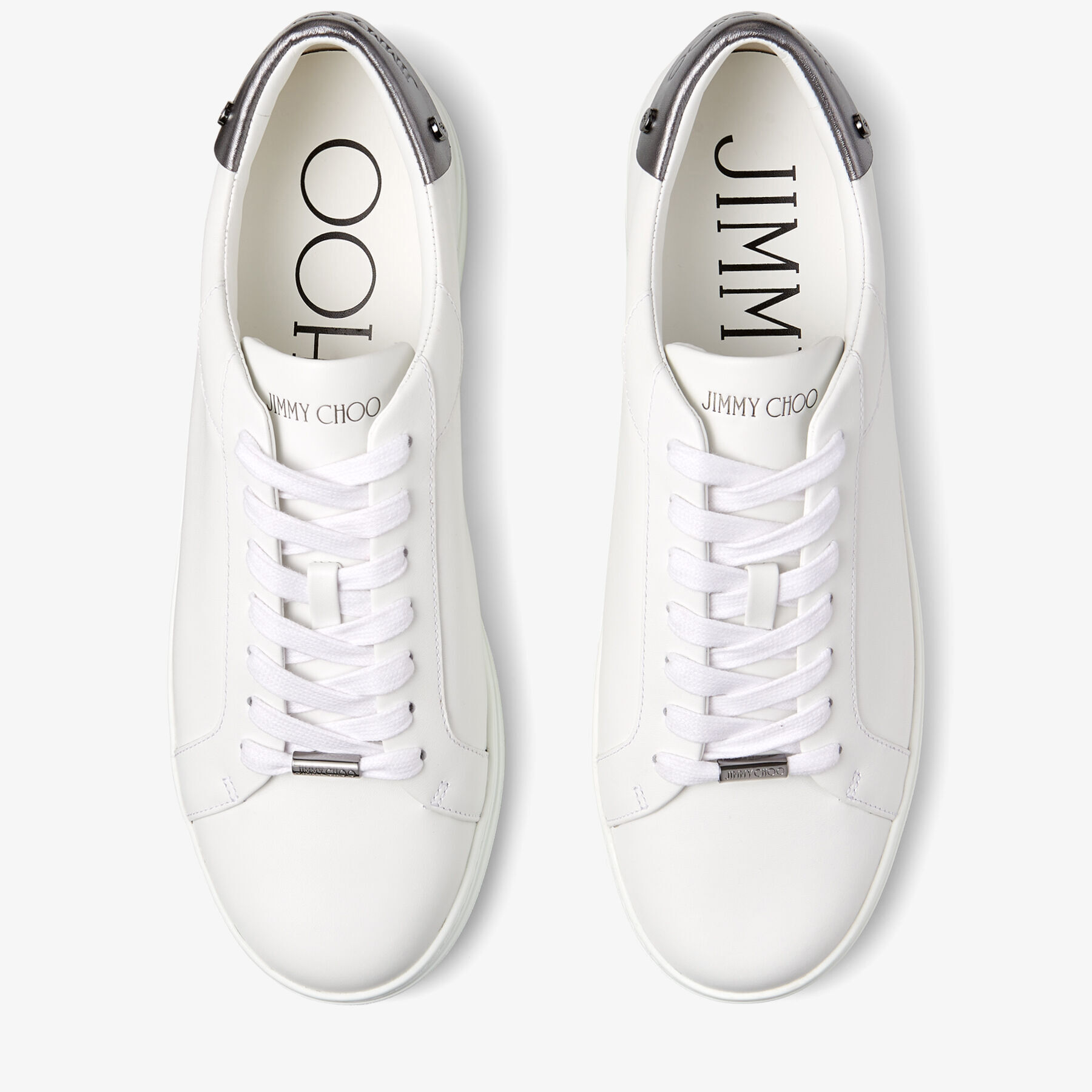 Jimmy choo white shoes sales