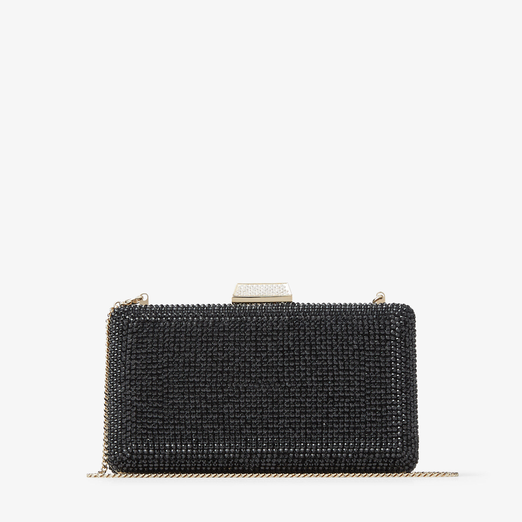 Small black suede clutch sale bag