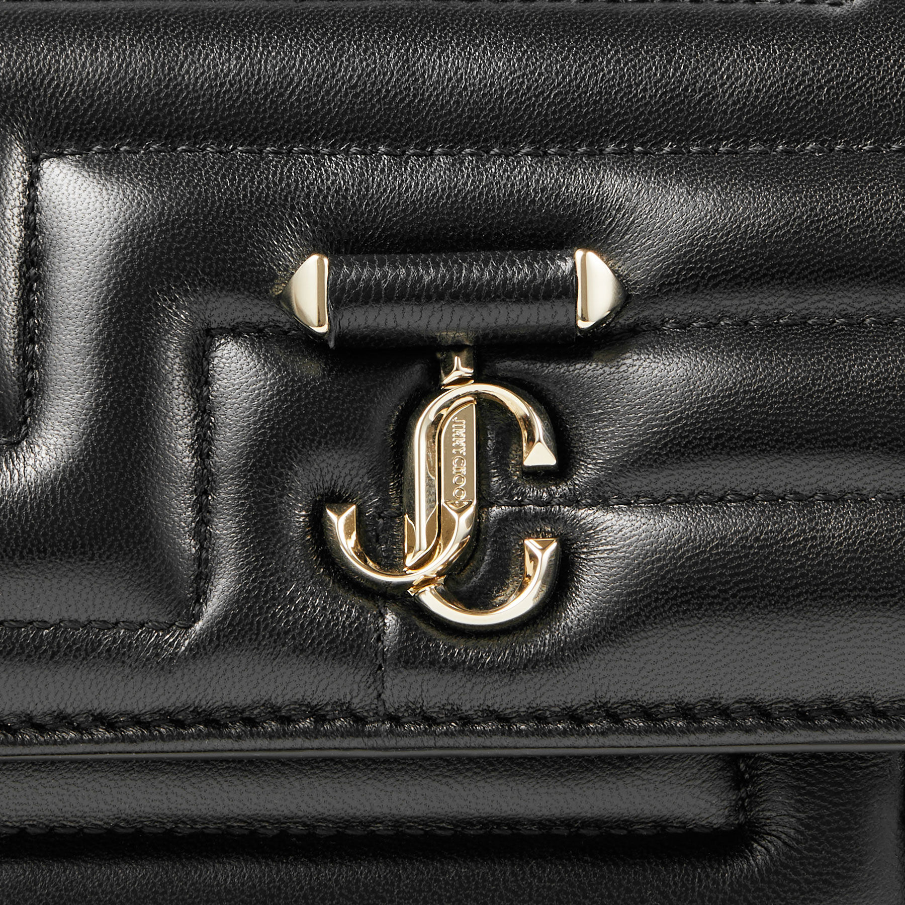 Jimmy choo black handbag sales