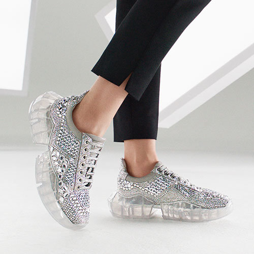 Jimmy Choo Official Online Boutique Luxury Shoes Bags And The Diamond Sneaker