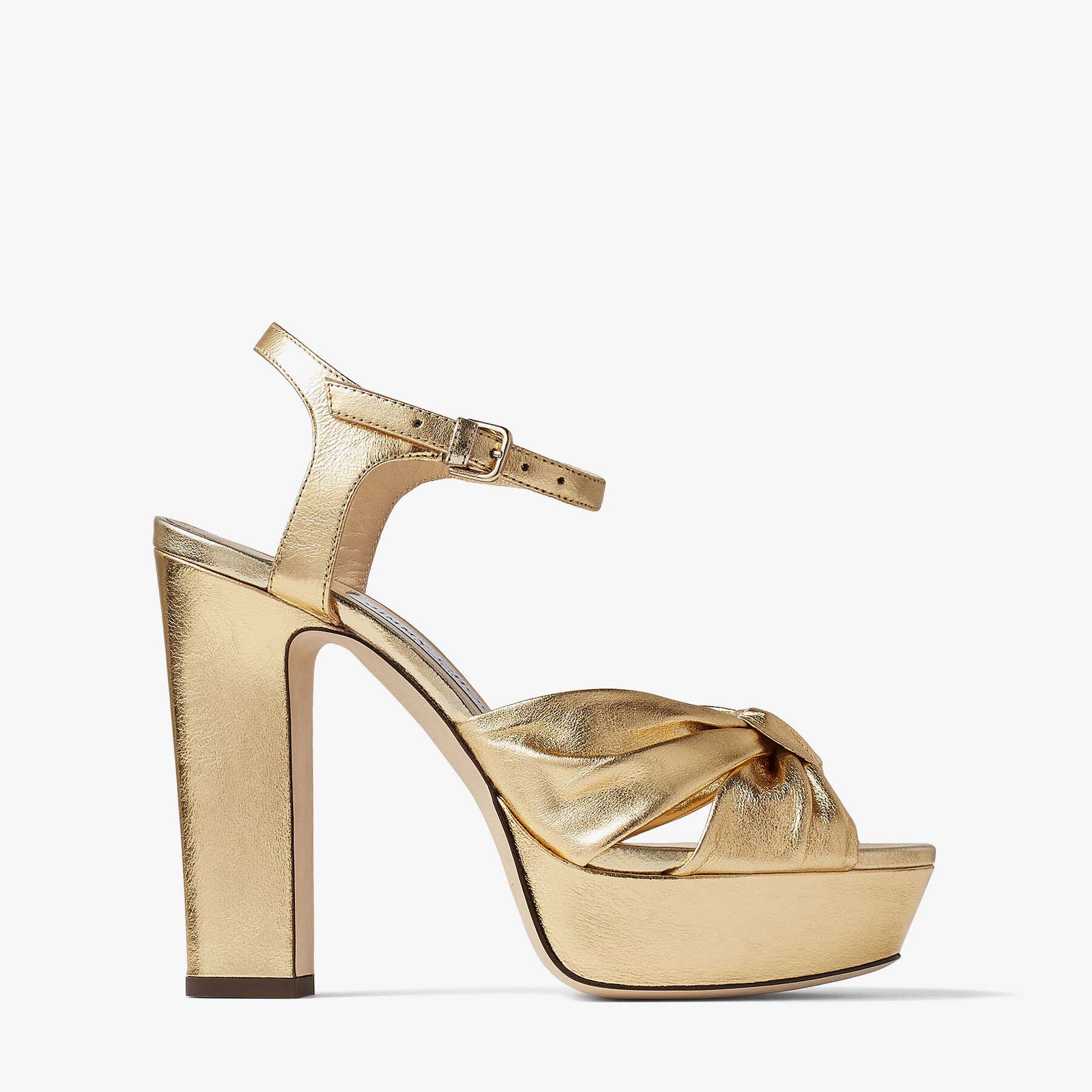 gold sandals jimmy choo