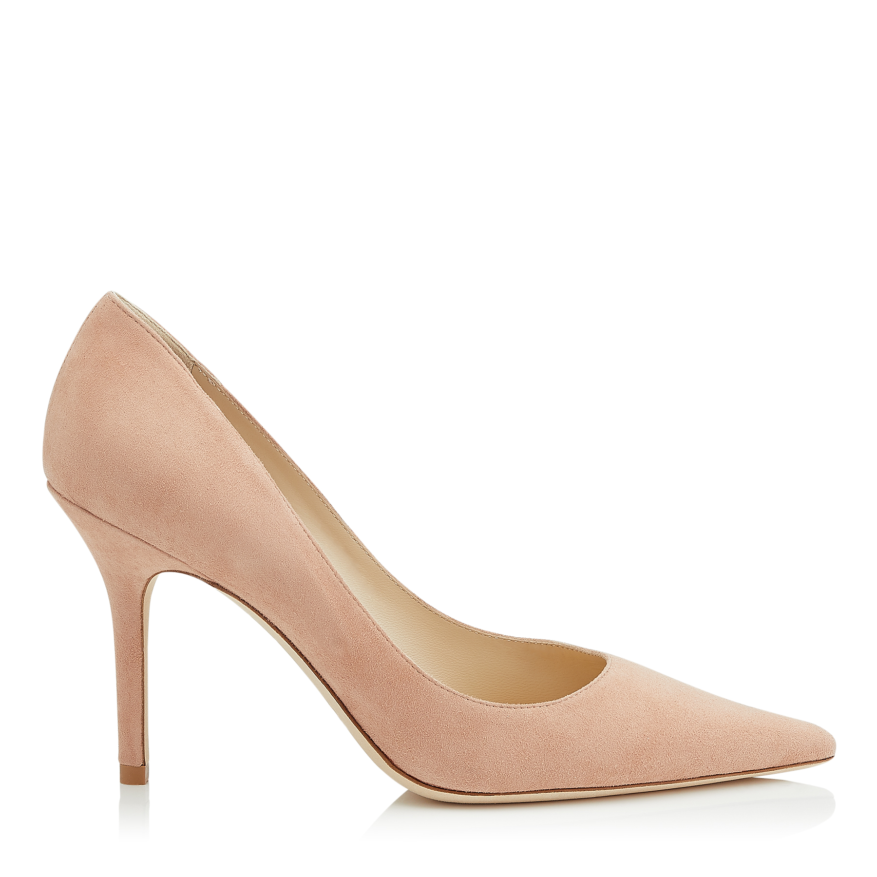 JIMMY CHOO AGNES パウダーピンク エナメル Jimmy Choo Agnes Powder Pink Suede Pointy Toe Pumps | ModeSens