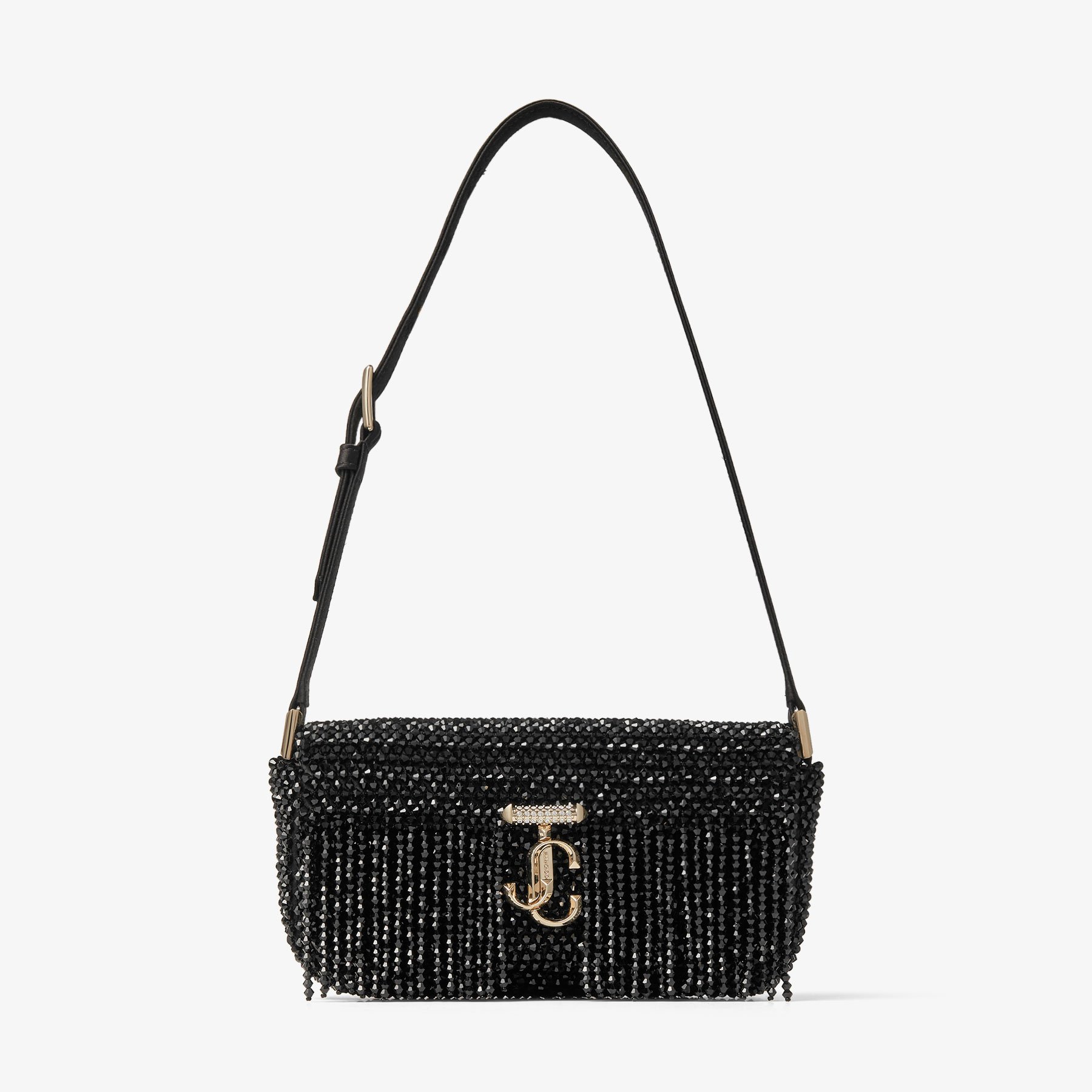 Jimmy Choo Avenue Mini Shoulder In Black