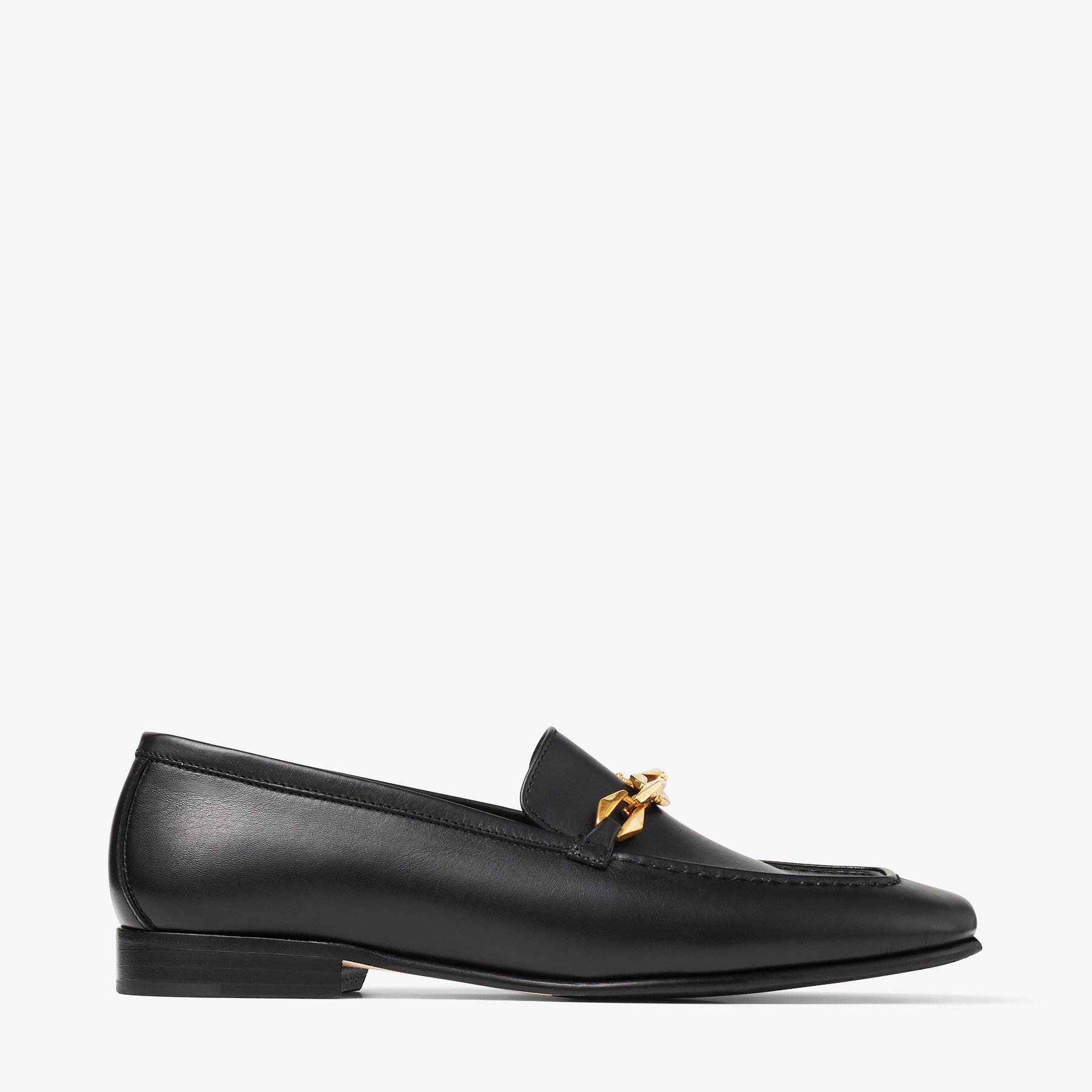 Shop Jimmy Choo Diamond Tilda Loafer In Black