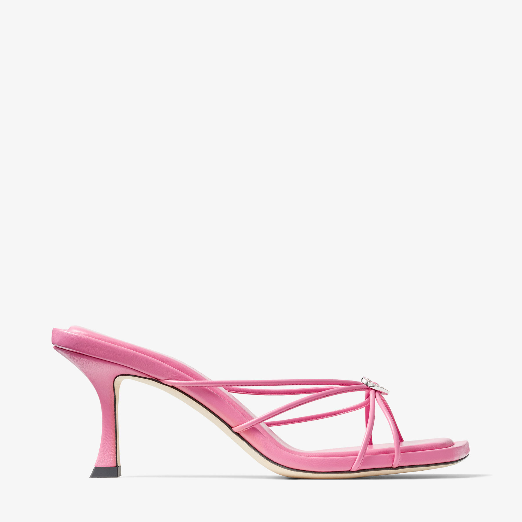 Jimmy Choo Indiya 70mm Mules In Candy Pink