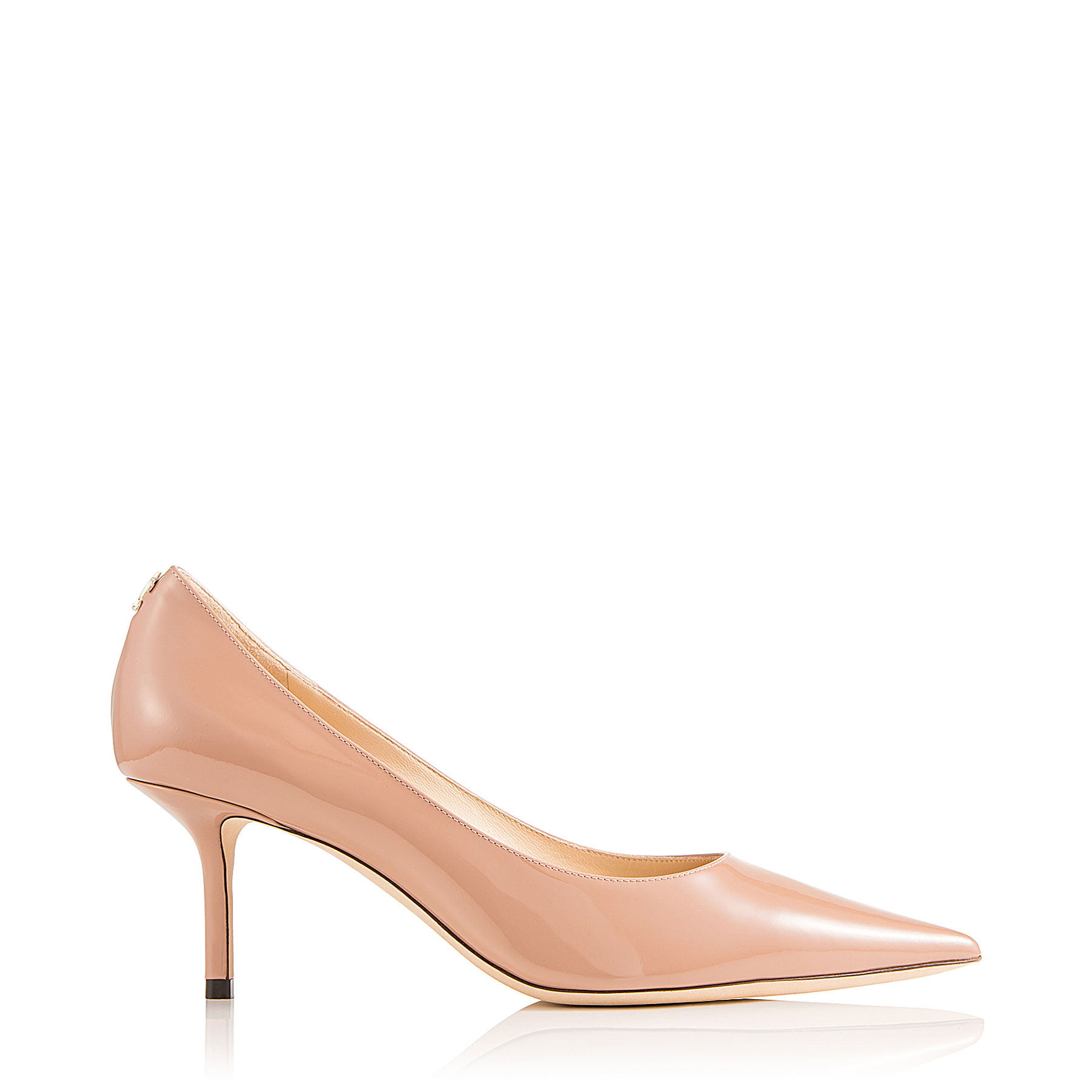 Jimmy Choo Pink Pointed Toe Pumps In Ballet Pink