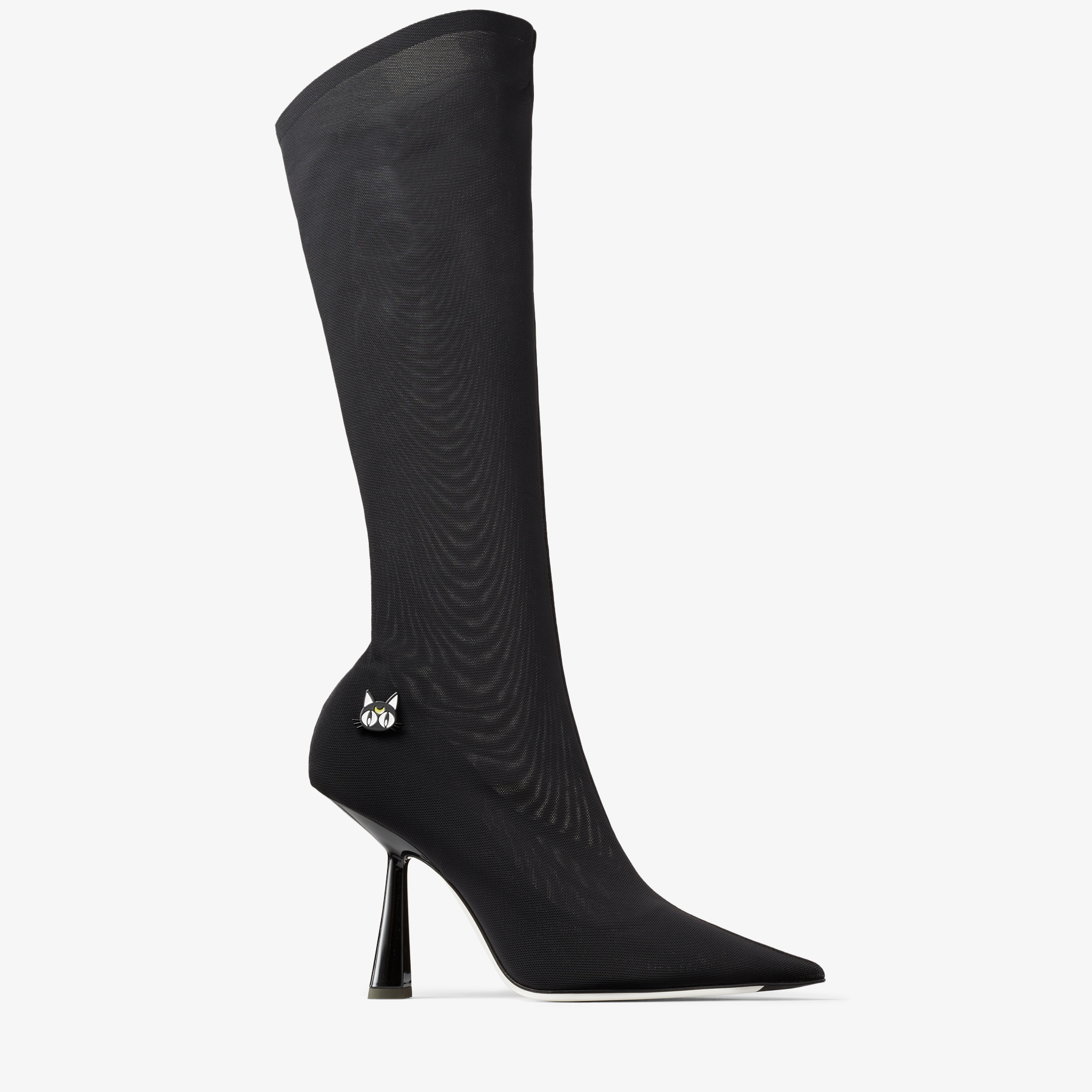 Jimmy Choo Luna Boot 100 In Black