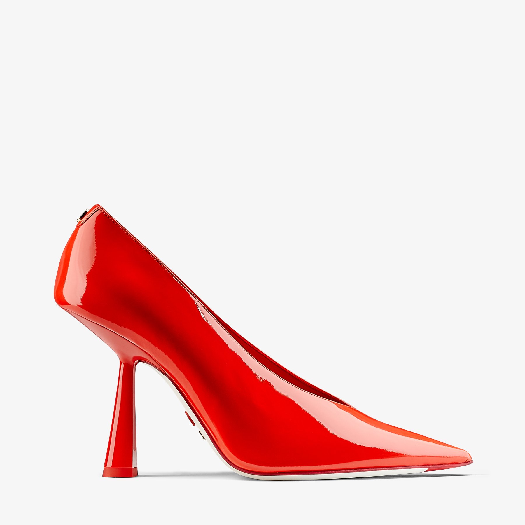 Jimmy Choo Sailor Mars Pump 100 In Mars Red